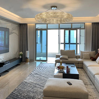 Hyde Chandelier Modern  Sleek Linear Suspension Light