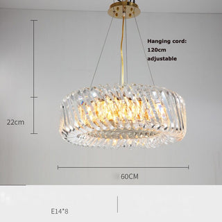Lennox Chandelier Modern  Elegant Teardrop LED Pendant