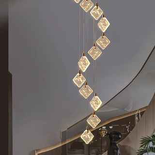 Evelina Chandelier Modern  Luxury Gold Frame Light Fitting