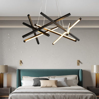 Maverick Chandelier Modern  Ornate Antique Finish Fixture