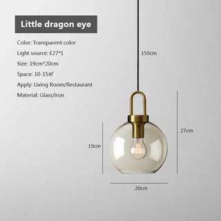 Modern Smoke Glass Pendant Light Modern  Contemporary Crystal Statement Fixture