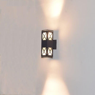 Dual Head Outdoor Light Modern  Sculptural Spiral LED Fixture