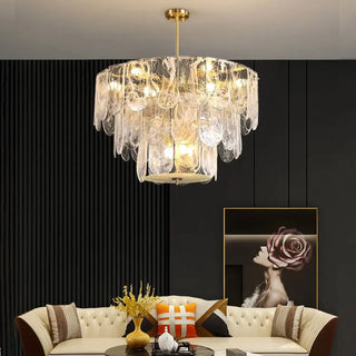 The Strand Chandelier Modern  Ornate Antique Finish Fixture