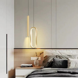 Lustre Minimalist Pendant Modern  Bohemian Rattan Woven Pendant