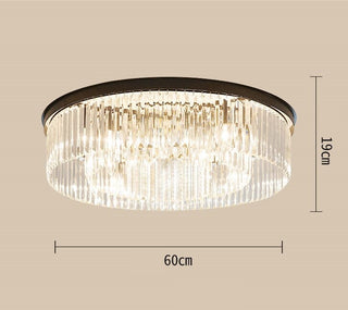 Helena Crystal Pendant Modern  Rustic Industrial Hanging Lamp