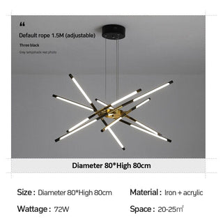 Stradivarius Spikey Chandelier Modern  Timeless Lantern Style Wall Lamp