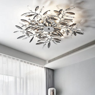 Flower Junction Chandelier Modern  Classic Drum Shade Ceiling Light
