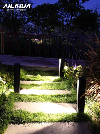 Jackson LED Outdoor Lawn Lamp Modern  Ultra Slim LED Panel Lighting