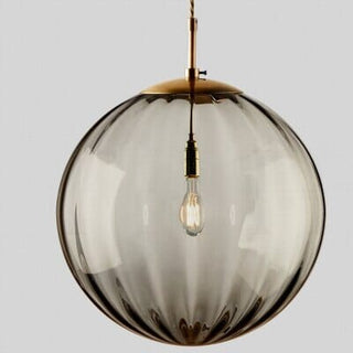 Tulise Glass Pendants Modern  Minimalist Round Flush Mount