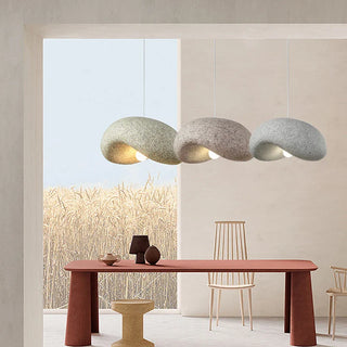Haruto Wabi-Sabi Pendant Modern  Minimalist Round Flush Mount
