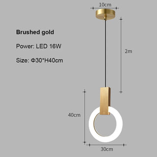Pendulum Halo Lights Stylish Modern  Ornate Antique Finish Fixture