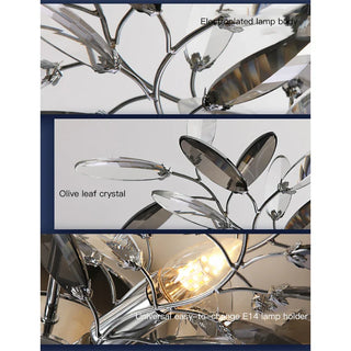 Flower Junction Chandelier Modern  Classic Drum Shade Ceiling Light