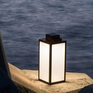 Levi Solar Lawn Lights Modern  Minimalist Round Flush Mount