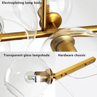 Julia Bubble Chandelier Modern  Timeless Lantern Style Wall Lamp