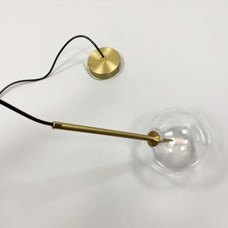 The Glass Ball Modern  Luxury Marble Base Table Lamp