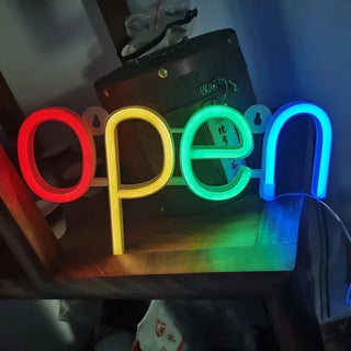 USB LED Neon Light for Game Room Artistic Modern  Classic Drum Shade Ceiling Light