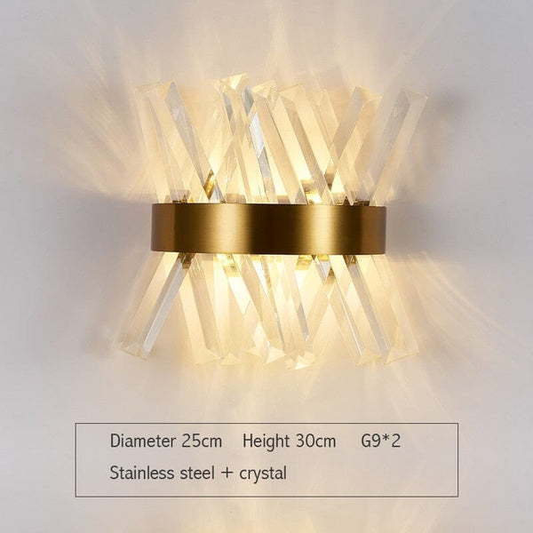 Spire Crystal Lamp