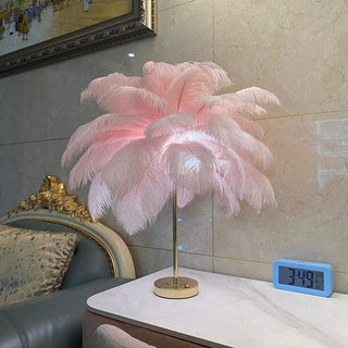 Luxury LED Feather Lamp Modern  Elegant Teardrop LED Pendant