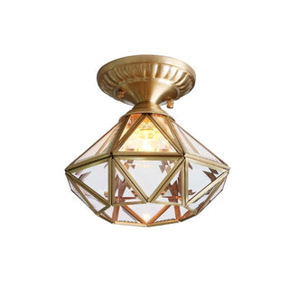 American Vintage Ceiling Lights Modern  Handcrafted Artisan Ceiling Light