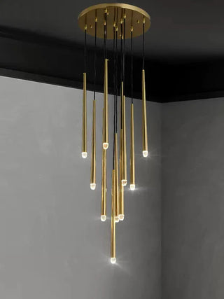 Jules Modern Pendant Modern  Contemporary Crystal Statement Fixture