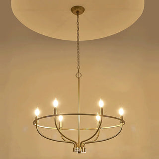 Declan Chandelier Modern  Luxury Gold Frame Light Fitting