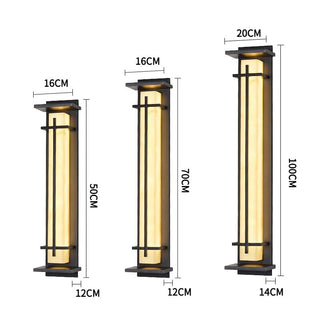 Hayami Outdoor Lamp Modern  Classic Drum Shade Ceiling Light