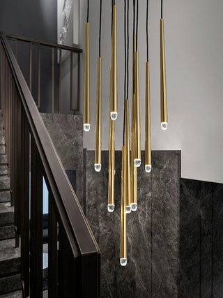 Jules Modern Pendant Modern  Contemporary Crystal Statement Fixture