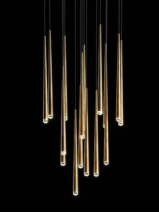 Jules Modern Pendant Modern  Contemporary Crystal Statement Fixture
