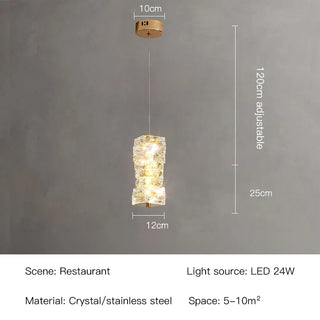 Surrey Pendants Stylish Modern  Elegant Teardrop LED Pendant