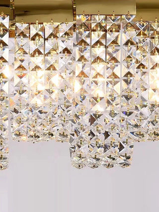 Denise Chandelier Modern  Luxury Gold Frame Light Fitting