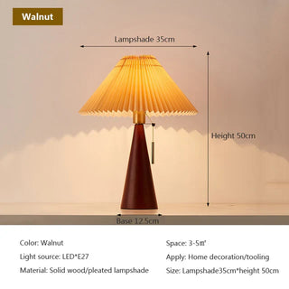 Welma Retro Wooden Lamp Artistic Modern  Contemporary Crystal Statement Fixture