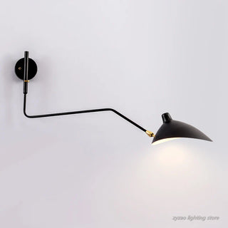 Dual Arc Modern Wall Lamp Modern  Minimalist Round Flush Mount