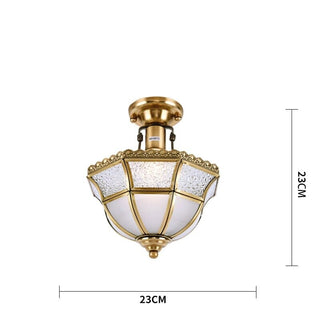 American Vintage Ceiling Lights Modern  Handcrafted Artisan Ceiling Light