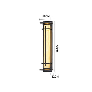Hayami Outdoor Lamp Modern  Classic Drum Shade Ceiling Light