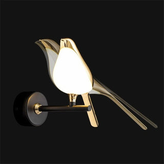 Golden hummingbird Modern  Vintage Brass Accent Lighting