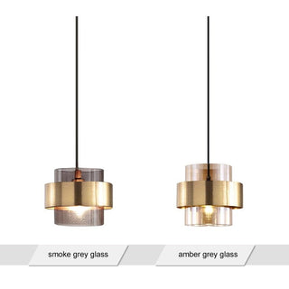 Carly Glass Pendants Modern  Ornate Antique Finish Fixture
