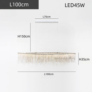 Nordic LED Chrome Round Chandelier Modern  Ultra Slim LED Panel Lighting
