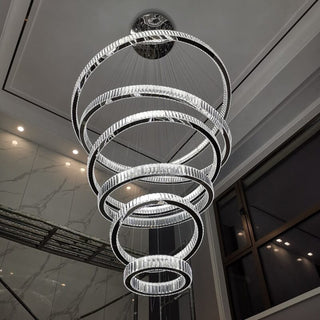 Royal Benedict Crystal Ring Chandelier Opulent Modern  Luxury Gold Frame Light Fitting