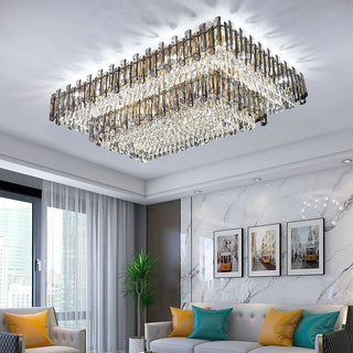 Roberta Crystal Ceiling Lights Classic Modern Geometric Design Lamp