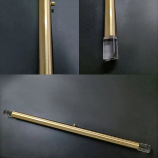 Nano Tube Chandelier Modern  Luxury Gold Frame Light Fitting