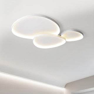 Sage Lamps Modern  Minimalist Round Flush Mount