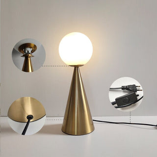 Creative Cone Lamp Modern  Scandinavian Wooden Accent Light