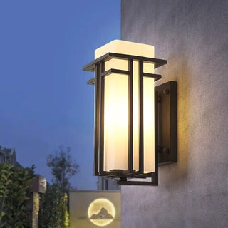 Penne Outdoor Wall Lamp Chic Modern  Contemporary Crystal Statement Fixture