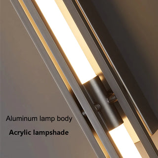Zynella LED Aztec Wall Lamp Refined Modern  Handcrafted Artisan Ceiling Light