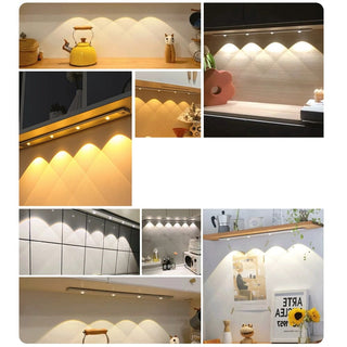 LED wireless motion sensor strip Modern  Bohemian Rattan Woven Pendant