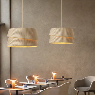 Japandi Fabric Chandelier Modern  Timeless Lantern Style Wall Lamp