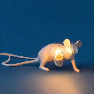 Resin Mouse Table Lamps Refined Modern  Luxury Gold Frame Light Fitting