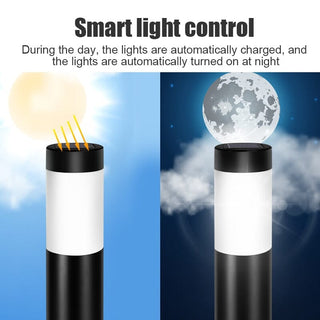 Solar Tubular Garden Lamps Premium Modern  Ultra Slim LED Panel Lighting