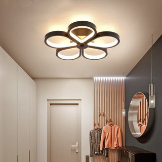 Remi Flower Lights Decorative Modern  Minimalist Round Flush Mount