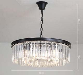 Helena Crystal Pendant Modern  Rustic Industrial Hanging Lamp